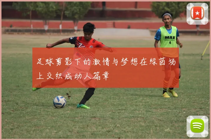 足球剪影下的激情与梦想在绿茵场上交织成动人篇章